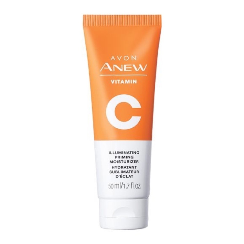*AVON* Anew Vitamin C Illuminating Priming Moisturizer Size 1.7 fl. oz.